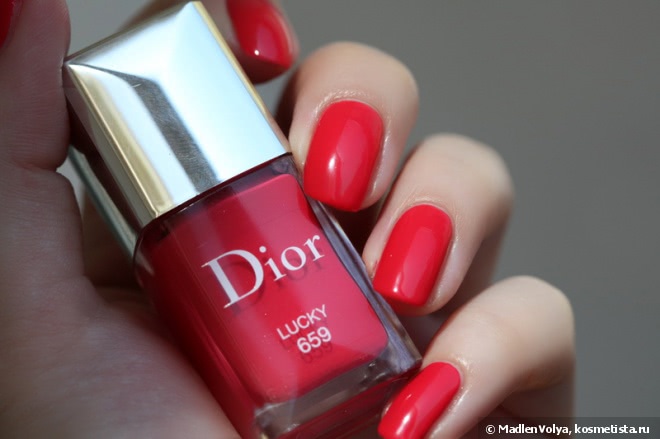 Dior Vernis Couture Colour Gel Shine And Long Wear Nail Lacquer 659 Lucky