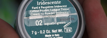 Немного лета с Clarins - Тени и Тушь Aquatic Green