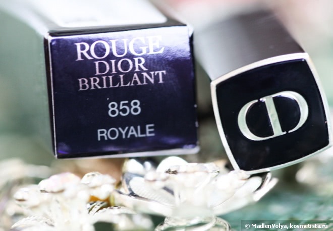 Dior Rouge Dior Brillant Lipshine & Care Couture Colour #858 Royale