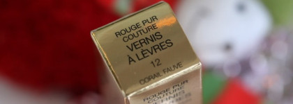 Yves Saint Laurent Rouge Pur Couture Vernis A Levres Glossy Stain #12 Corail Fauve