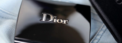 Dior 5 Couleurs Designer All-In-One Professional Eye Palette Base, 3 Fards & Liner #208 Navy Design