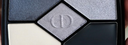 Dior 5 Couleurs Designer All-In-One Professional Eye Palette Base, 3 Fards & Liner #208 Navy Design
