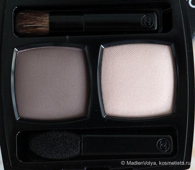 chanel ombres contraste duo taupe delicat