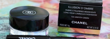Chanel Illusion D`Оmbre Long Wear Luminous Eyeshadow № 126 Griffith Green Spring 2016