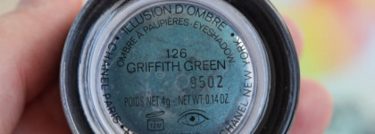 Chanel Illusion D`Оmbre Long Wear Luminous Eyeshadow № 126 Griffith Green Spring 2016