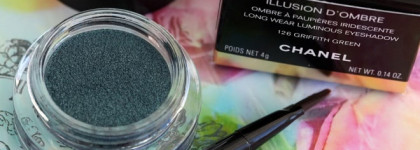 Chanel Illusion D`Оmbre Long Wear Luminous Eyeshadow № 126 Griffith Green Spring 2016