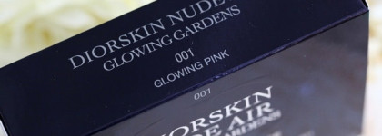 Dior Diorskin Nude Air Glowing Gardens Illuminating Powder With Kabuki Brush #001 Glowing Pink