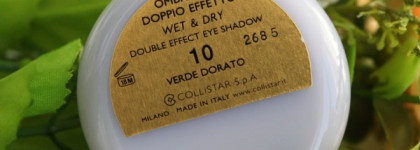 Collistar Double Effect Eye Shadow Wet&Dry #10 Verde Dorato