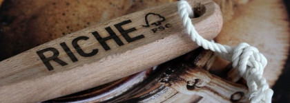 Riche Coffee Bean Scrub Mandarin + массажная щетка для тела