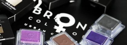 Bronx Colors Urban Cosmetics Single Click Shadow Amethyst, Toffee Brown, Blue Lavender, Battleship Grey + Single Click Shadow Body