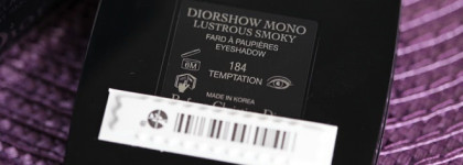 Dior Diorshow Mono Lustrous Smoky Saturated Pigment Smoky Eyeshadow #184 Temptation
