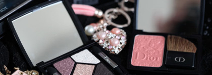 Немного Рождества с Диор. Dior 5 Couleurs Splendor Couture Colours Eyeshadow Palette #776 Precious Embroidery, Diorblush Splendor #671