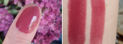 Сочная Lancome Rouge in Love Lipstick #275M Jolie rosalie