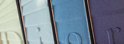 Пост №2. Dior Colour Gradation Eyeshadow 4 Colours Eyeshadow Palette Couture Nuance # 001 Blue Gradation