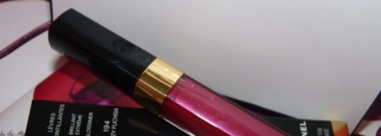 В ожидании весны вместе с Chanel Levres Scintillantes Brillant Extreme Glossimer #194 Crazy Fuchsia