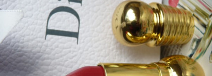 Новогодний подарок - Dior Diorific Golden Shock Сolour Lip Duo Matte And Metallic #007 Passion Shock