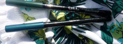 Встречаем весну красиво и бюджетно вместе с карандашами для глаз Essence Gel Eye Pencil waterproof #03 Urban Jungl и #04 Blue Lagoon
