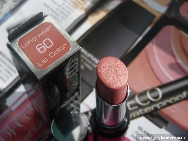 Девушка с характером из новой весенней коллекции - Artdeco Long-wear Lip Color #60