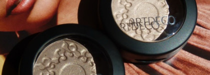 Парочка теней из летней коллекции 2015 от Artdeco -  "Here Comes The Sun".  Sunshine Eyeshadow #21, #26