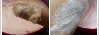 Мои осенние антидепрессанты от The Body Shop - малиновые скраб и баттер для тела