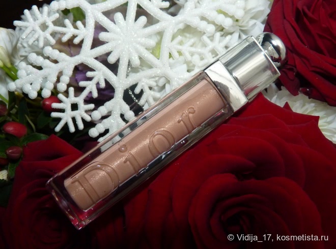 Рождество 2015 - Dior Addict Gloss Mirror Shine Volume And Care #322 Sparkle