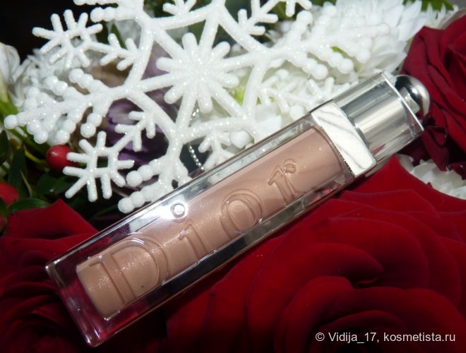 Рождество 2015 - Dior Addict Gloss Mirror Shine Volume And Care #322 Sparkle