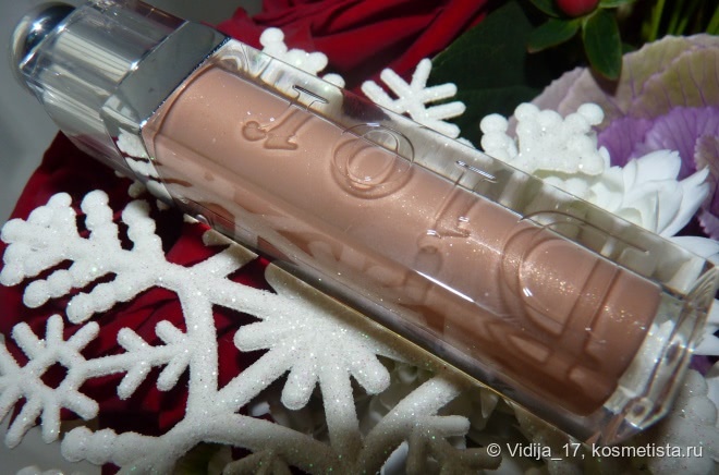 Рождество 2015 - Dior Addict Gloss Mirror Shine Volume And Care #322 Sparkle