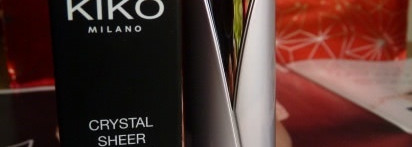 Гостья из Милана - Kiko Crystal Sheer Lipstick #407 Coral Pink