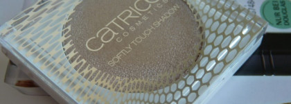 Красивые, кремовые, качественные Catrice Softly Touch Shadow #C01 Melt Down Brown