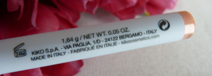 Мой нежный зефир Kiko Milano Less Is Better  Long Lasting Stick Eyeshadow #02 Pearly Quartz