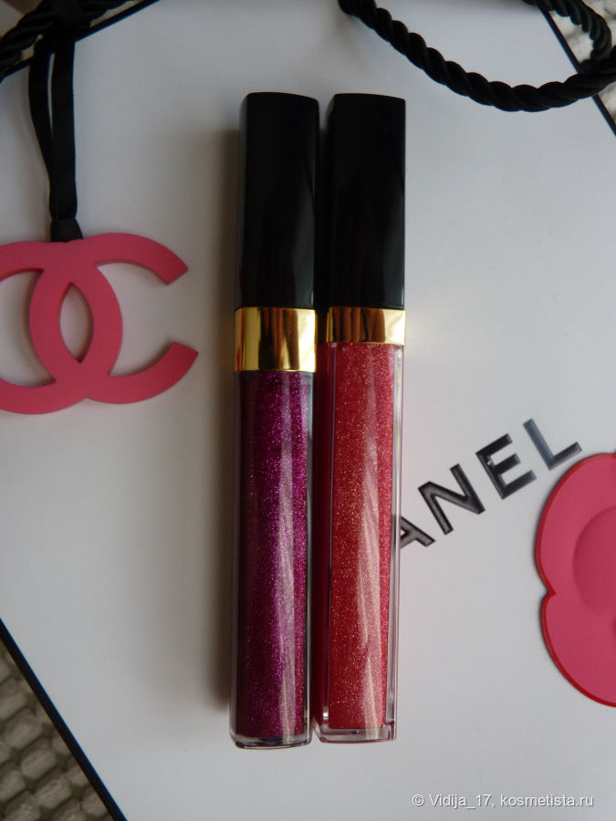 Новинка! Chanel Rouge Coco Gloss Gel Brillant Hydratant Moisturizing  High-Shine Lipgloss #106 Amarena, Отзывы покупателей