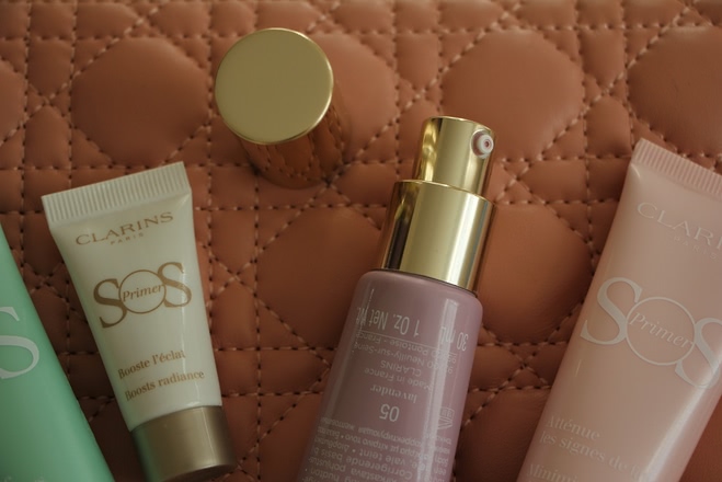 3+1. Сравниваем. Смешиваем. Clarins SOS Primer. Universal Light 00. Rose 01. Green 04. Lavender 05