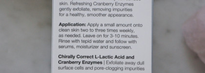 Вам нужен идеальный рельеф? Их есть у меня! Cosmedix Pure Enzymes mask