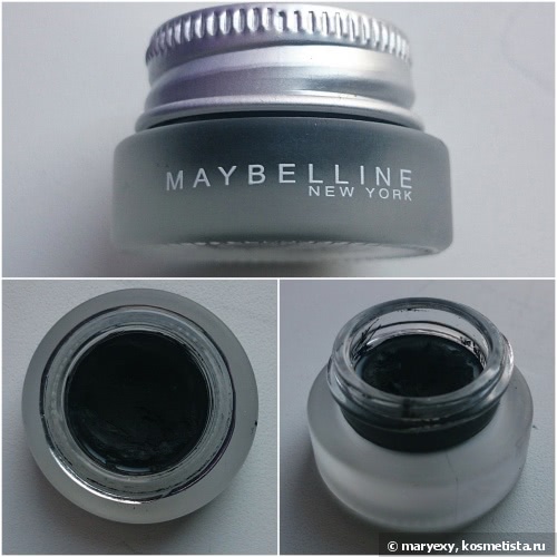 Maybelline New York EyeStudio Lasting Drama Gel Eyeliner №1 Black
