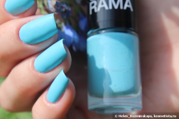 Кусочек неба на ваших ноготках с Maybelline Colorama