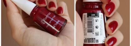 Лак для ногтей Flormar Nail Enamel 228 Bordeaux Red