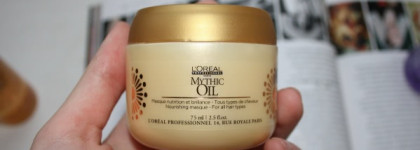 Мой уход для волос от L'oreal Professionnel: Mythic oil Shampoo, Masque, Oil и Liss Ultime Oil
