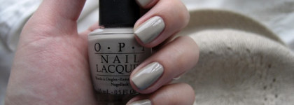 Серость, бежесть, нюдость с OPI Nail Lacquer H54 "Did you 'ear about Van Gogh"