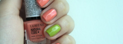 Lumene Natural Code Nail Styler Mini Nail Polish в оттенках 10 Bohemian и 14 Coral Crash