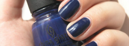Старый-престарый China Glaze Nail Lacquer With Hardeners Calypso Blue 80870