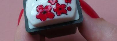 Безупречный Jessica Royal Red 120 + reverse stamping