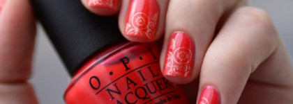 OPI Guy Meets Gal-veston + стемпинг МоYou