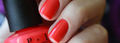 OPI nail lacquer cajun shrimp  L64