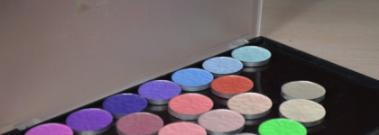 Тени Just - радужная палитра цвета. Обзор моей коллекции оттенков