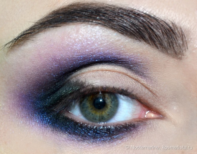 2 макияжа глаз с палеткой Give them nigthmares от Make-up Revolution