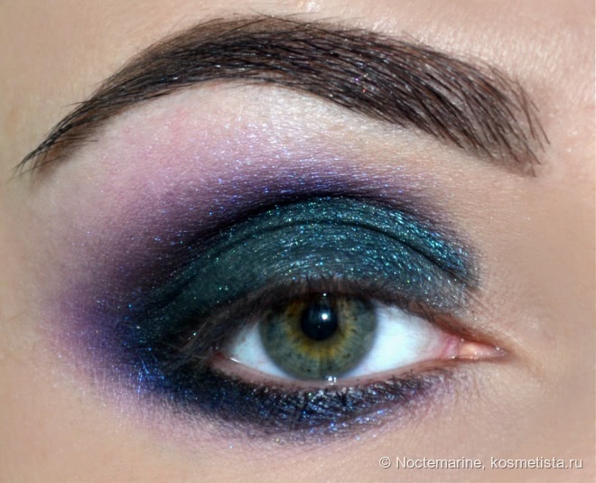 2 макияжа глаз с палеткой Give them nigthmares от Make-up Revolution