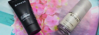 Paese - тональный крем Matte & Cover Sebum Control 200 и база под макияж Correcting make-up base