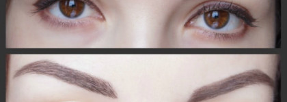Карандаш для бровей Limoni Super Slim Brow Pencil оттенок 01 Mahogany. Как я оформляю брови