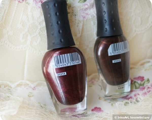Лак для ногтей NailLOOK Vintage 31213 и 31214 - красивые осенние оттенки