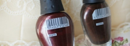 Лак для ногтей NailLOOK Vintage 31213 и 31214 - красивые осенние оттенки